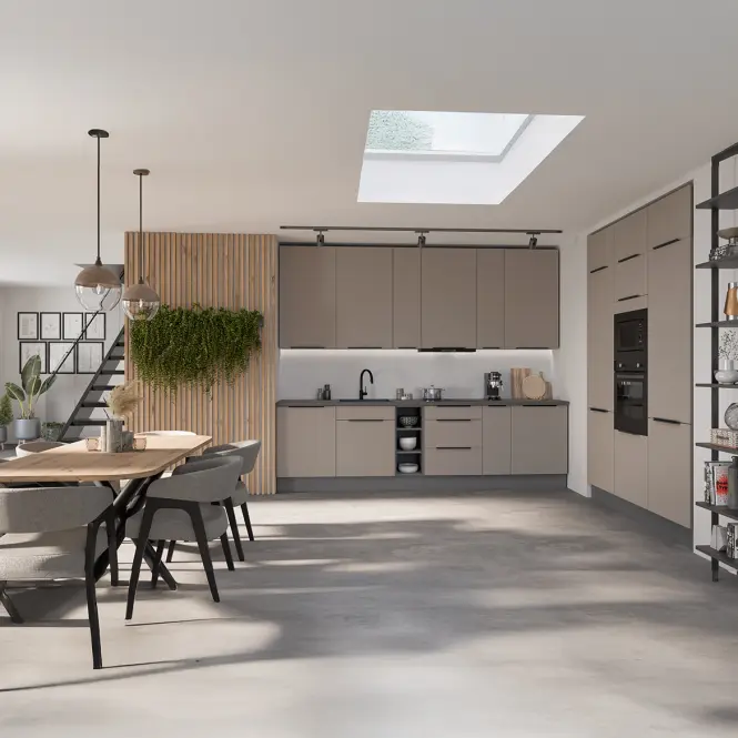 Kuchynská skrinka Aria-Ta/Ant Anti Fingerprint 40d 3s Bb