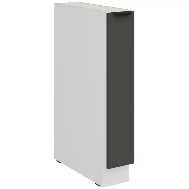 Kuchynská skrinka Aria-Gr/Wh Anti Fingerprint 15d Cargo Bb
