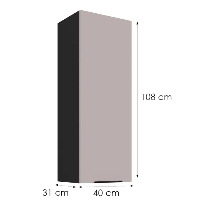 Skrinka do kuchyne Arona cashmere 40G-108 1F