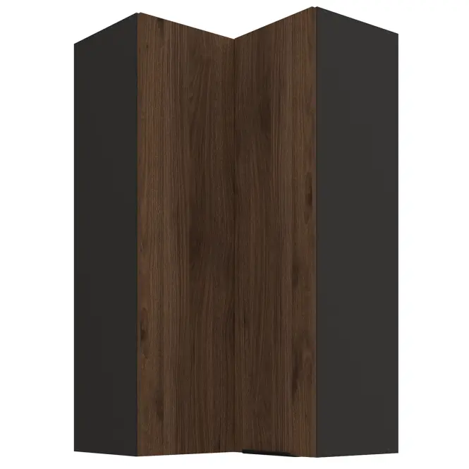 Skrinka do kuchyne Monza orech okapi 60x60 GN-108 2F (90°)