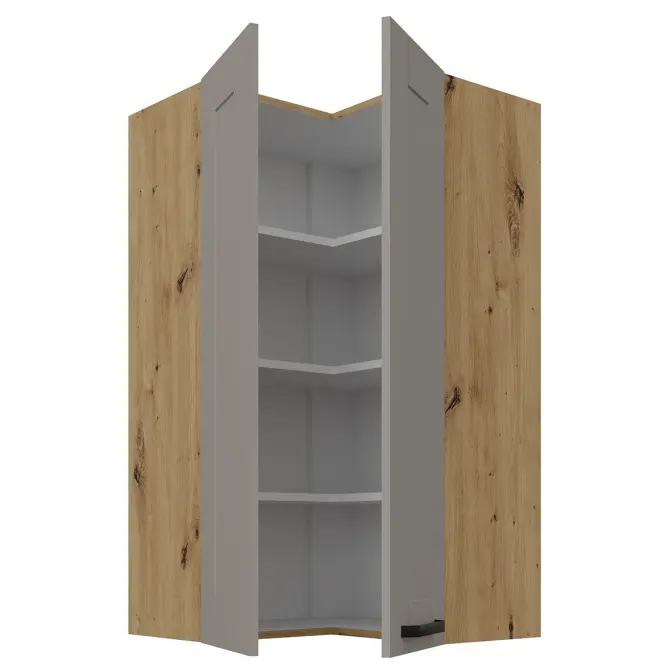 Skrinka do kuchyne Luna claygrey/artisan 60x60 GN-108 2F (90°)