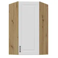 Skrinka do kuchyne Stilo biely/artisan 60x60 GN-108 1F (45°)