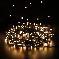 Vianočné svetielka LED 300l vonkajšie s programátorom a časovačom 15/25/LED/ww+m