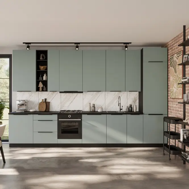 Kuchynská skrinka Aria-Sa/Bl Anti Fingerprint 30g-108 1f