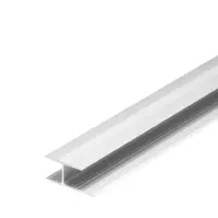 Lišta ochranná zatlačovania PANEL P 1,0m strieborná