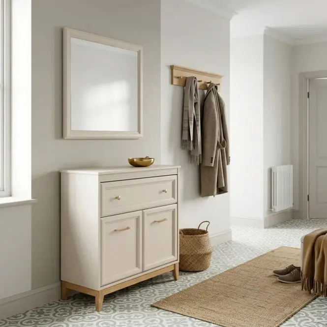 Zrkadlo Windsor W-21  Kašmír/Prírodný Dub