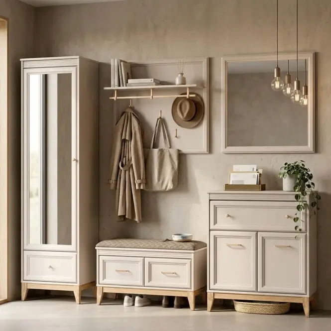 Vešiak Windsor W-22  Kashmir/Dub Prírodný