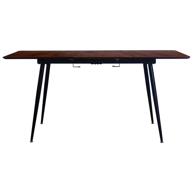 Rozkladací Stôl Remy 120/160x80 12526 Dub 8078-75/Čierna