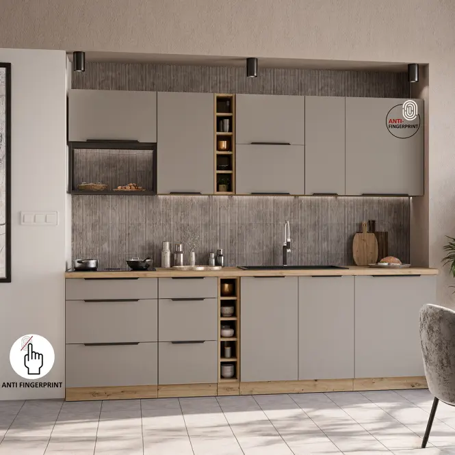 Kuchynská skrinka Aria-Ta/Ar Anti Fingerprint 50gu-36 1f