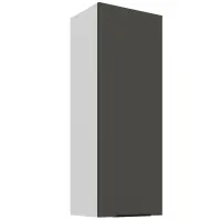 Kuchynská skrinka Aria-Gr/Wh Anti Fingerprint 40g-108 1f