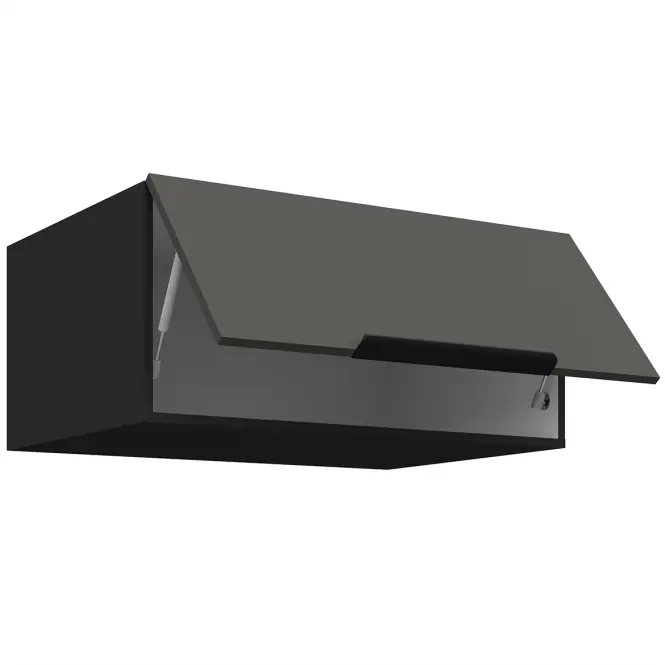 Kuchynská skrinka Aria-Gr/Bl Anti Fingerprint 80 Nagu-36 1f