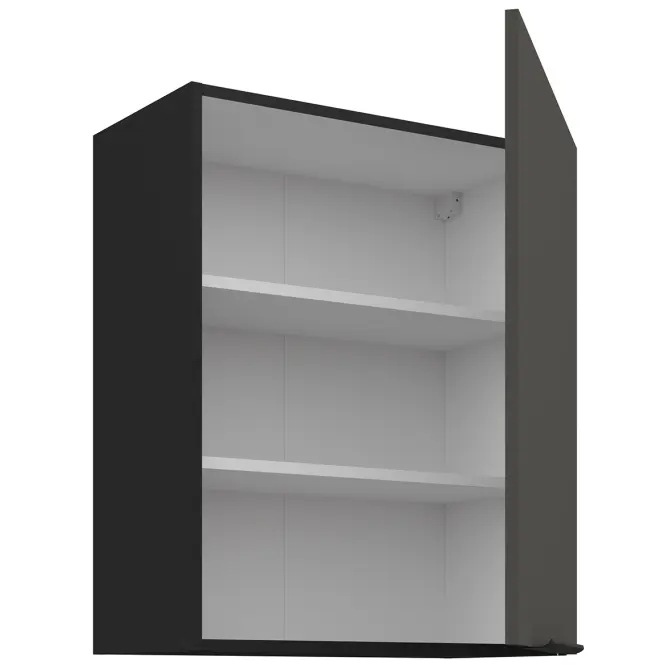 Kuchynská skrinka Aria-Gr/Bl Anti Fingerprint 60g-72 1f