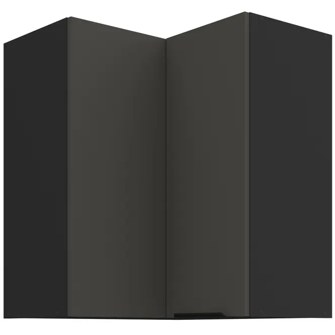 Kuchynská skrinka Aria-Gr/Bl Anti Fingerprint 60x60 Gn-72 2f (90°)