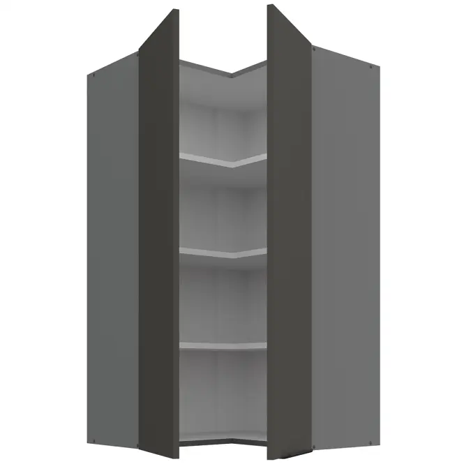 Kuchynská skrinka Aria-Gr/Ant Anti Fingerprint 60x60 Gn-108 2f (90°)