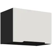 Kuchynská skrinka Aria-Wh/Bl Anti Fingerprint 50gu-36 1f