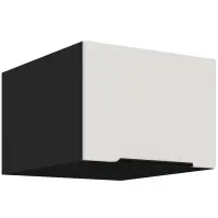 Kuchynská skrinka Aria-Wh/Bl Anti Fingerprint 50 Nagu-36 1f