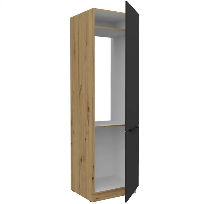 Kuchynská skrinka Aria-Bl/Ar Anti Fingerprint 60lo-210 2f