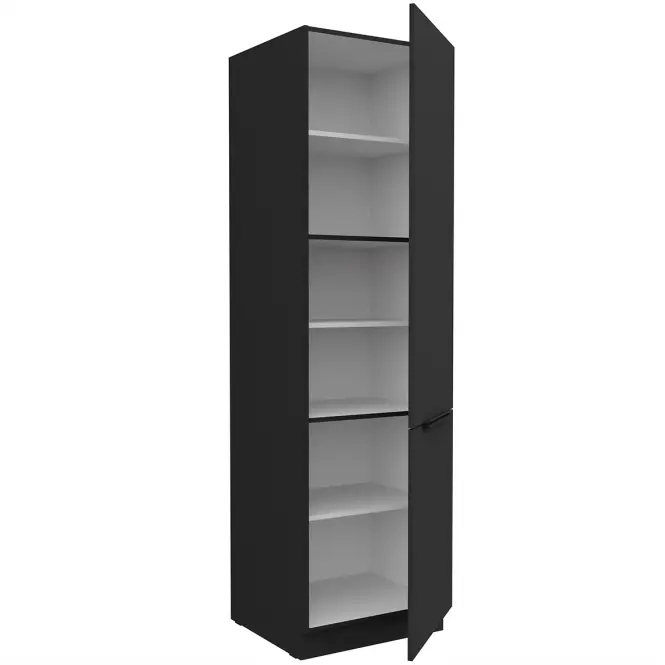 Kuchynská skrinka Aria-Bl/Bl Anti Fingerprint 60dk-210 2f