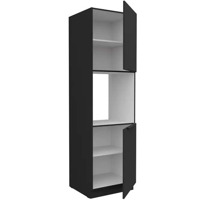 Kuchynská skrinka Aria-Bl/Bl Anti Fingerprint 60dp-210 2f