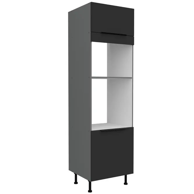 Kuchynská skrinka Aria-Bl/Ant Anti Fingerprint 60dpm-215 2f