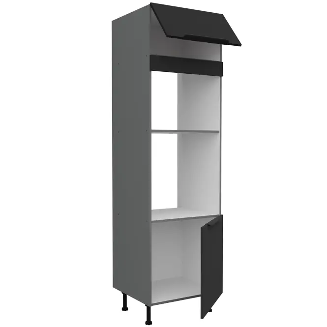 Kuchynská skrinka Aria-Bl/Ant Anti Fingerprint 60dpm-215 2f