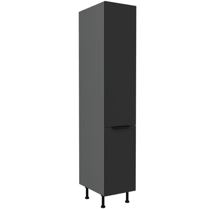 Kuchynská skrinka Aria-Bl/Ant Anti Fingerprint 40dk-215 2f