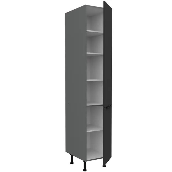 Kuchynská skrinka Aria-Bl/Ant Anti Fingerprint 40dk-215 2f