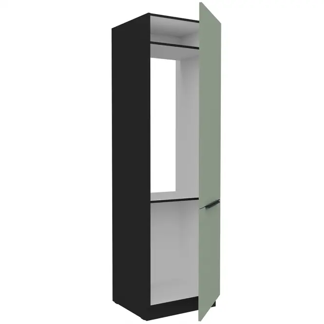 Kuchynská skrinka Aria-Sa/Bl Anti Fingerprint 60lo-210 2f