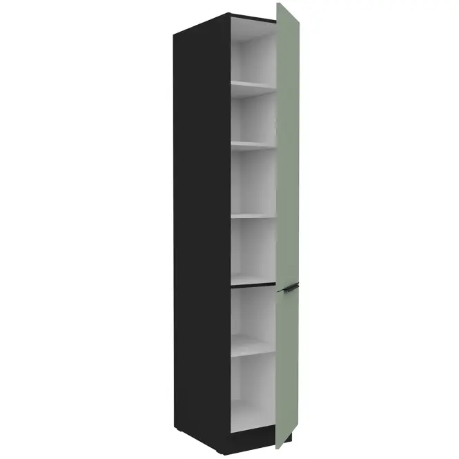 Kuchynská skrinka Aria-Sa/Bl Anti Fingerprint 40dk-210 2f