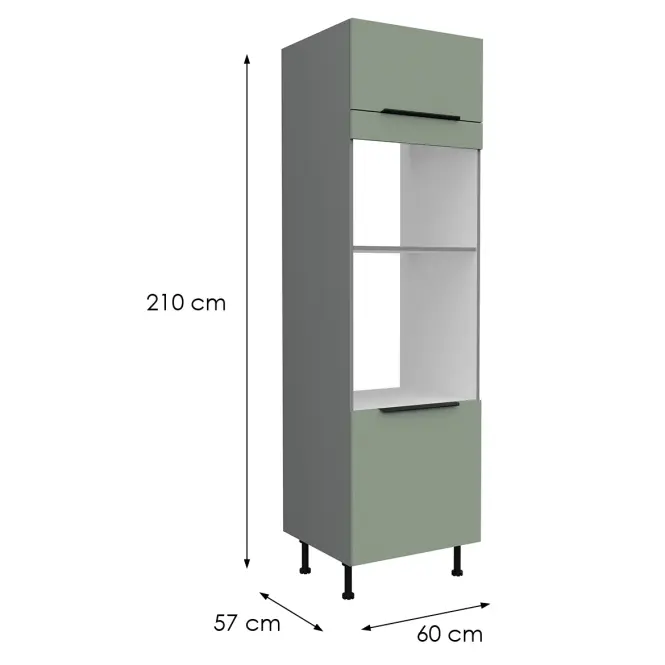 Kuchynská skrinka Aria-Sa/Ant Anti Fingerprint 60dpm-215 2f
