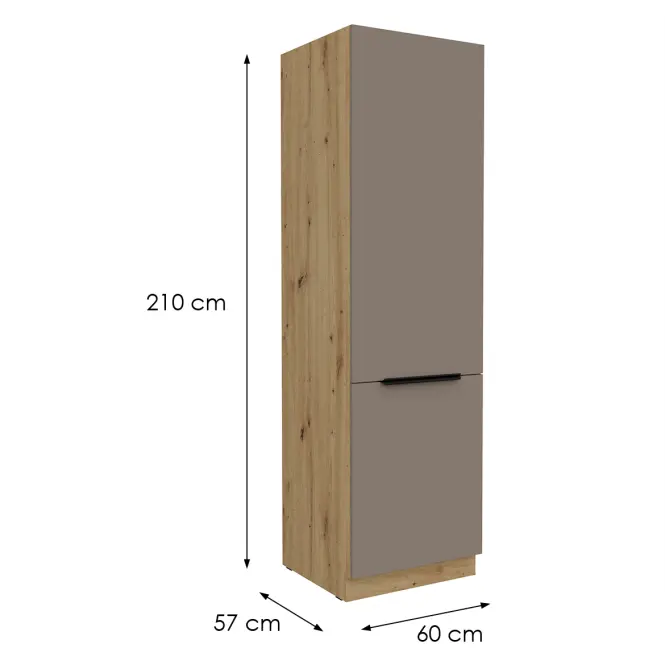 Kuchynská skrinka Aria-Ta/Ar Anti Fingerprint 60dk-210 2f