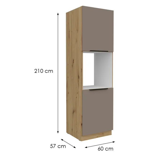 Kuchynská skrinka Aria-Ta/Ar Anti Fingerprint 60dp-210 2f