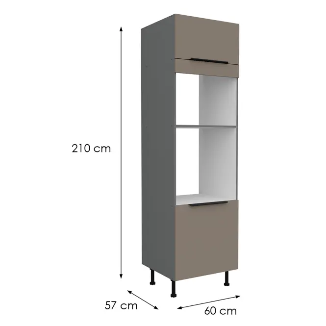 Kuchynská skrinka Aria-Ta/Ant Anti Fingerprint 60dpm-215 2f