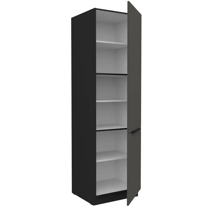 Kuchynská skrinka Aria-Gr/Bl Anti Fingerprint 60dk-210 2f