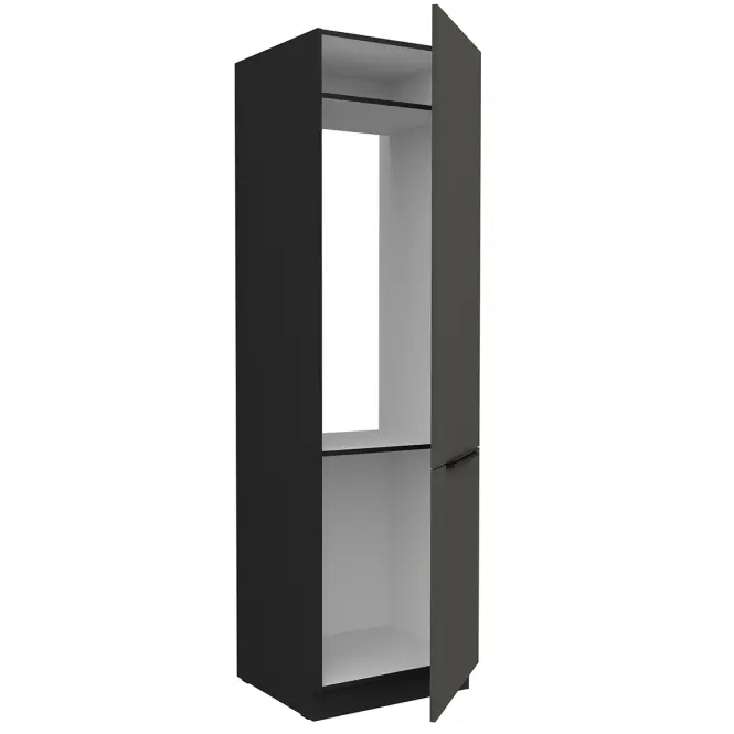 Kuchynská skrinka Aria-Gr/Bl Anti Fingerprint 60lo-210 2f