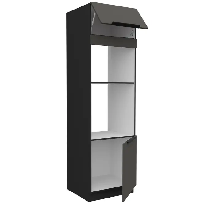 Kuchynská skrinka Aria-Gr/Bl Anti Fingerprint 60dpm-210 2f