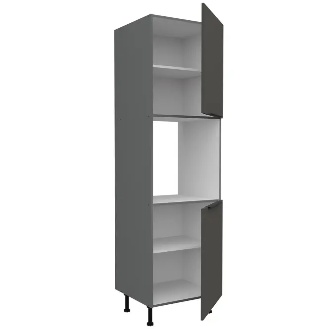 Kuchynská skrinka Aria-Gr/Ant Anti Fingerprint 60dp-215 2f