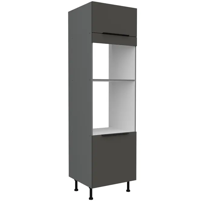 Kuchynská skrinka Aria-Gr/Ant Anti Fingerprint 60dpm-215 2f