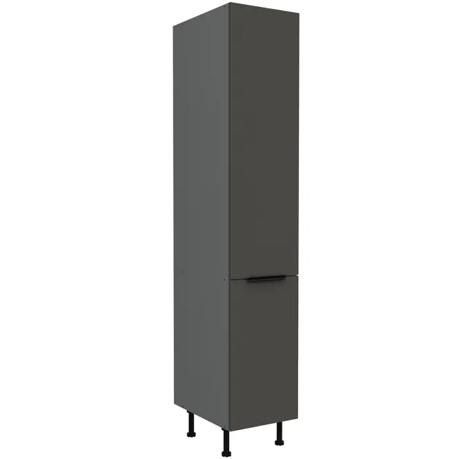 Kuchynská skrinka Aria-Gr/Ant Anti Fingerprint 40dk-215 2f