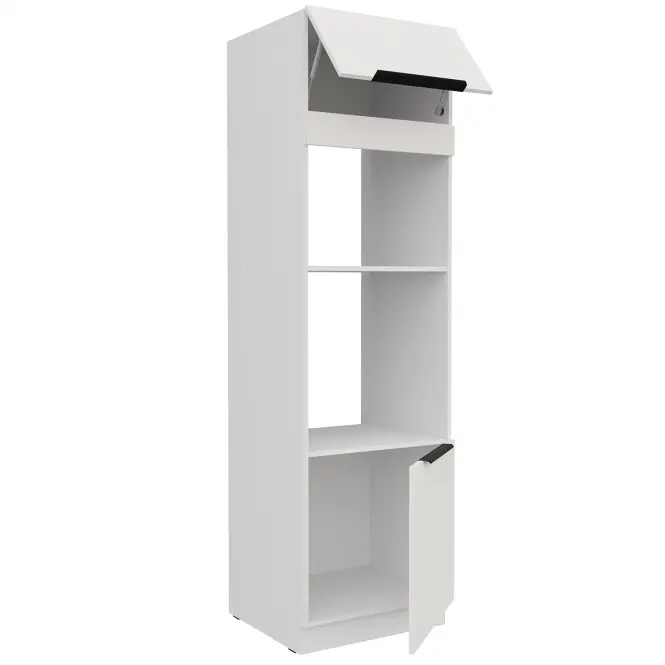 Kuchynská skrinka Aria-Wh/Wh Anti Fingerprint 60dpm-210 2f