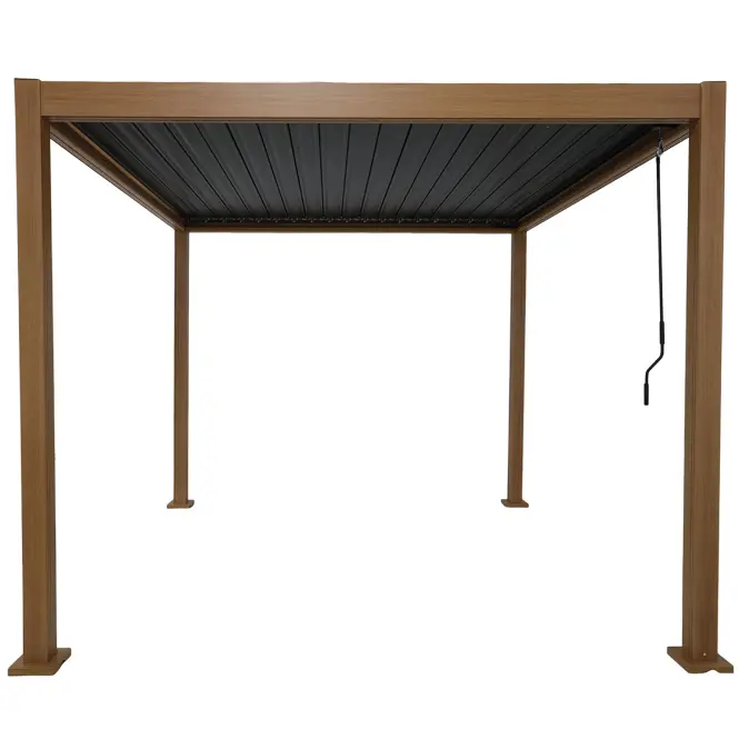Záhradný pavilón Venus 3x3x2,5 hliník