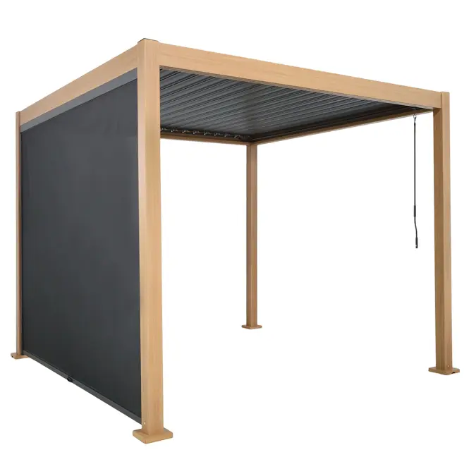 Záhradný pavilón Venus 3x3x2,5 hliník