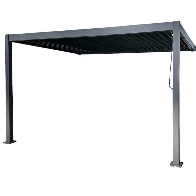 Pergola k stene Merkury 810062 3x4x2,5 m