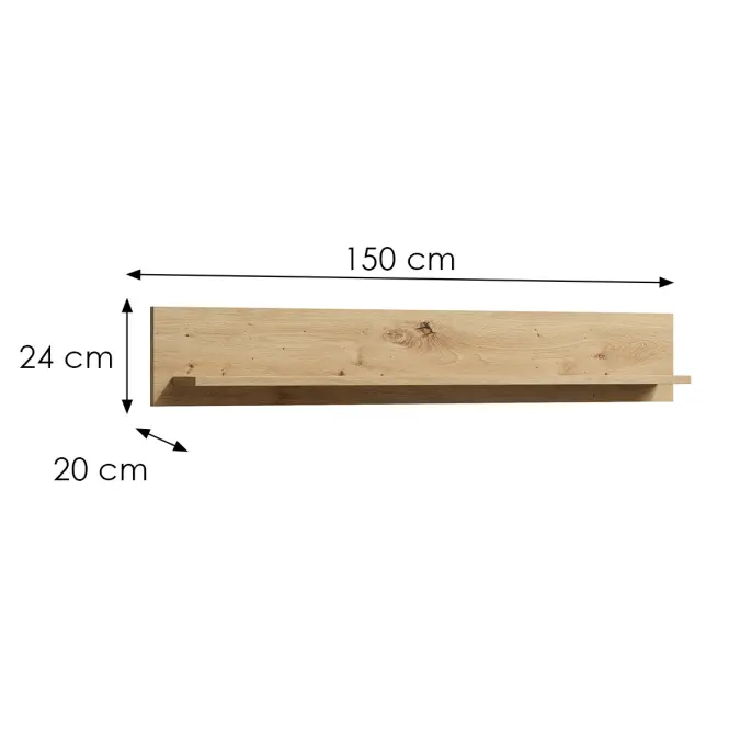 Polička Evolution  Ev/6 Artisan /WOOD