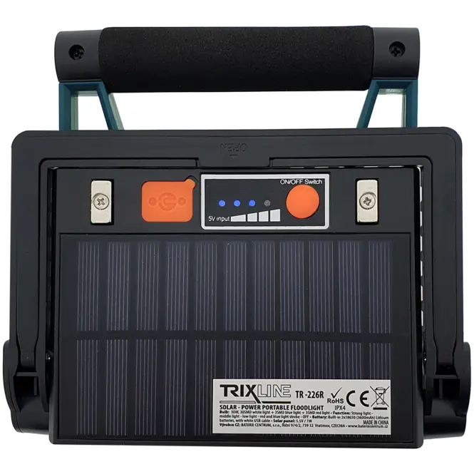 Solárna lampa TR 226 R 30W