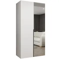 Skriňa Alicante II 100 biela/čierna