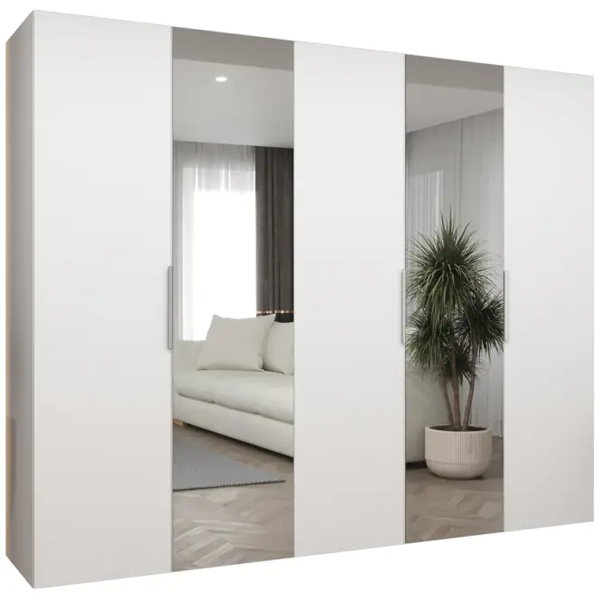 Skriňa Marbella II 250 biela/kašmír
