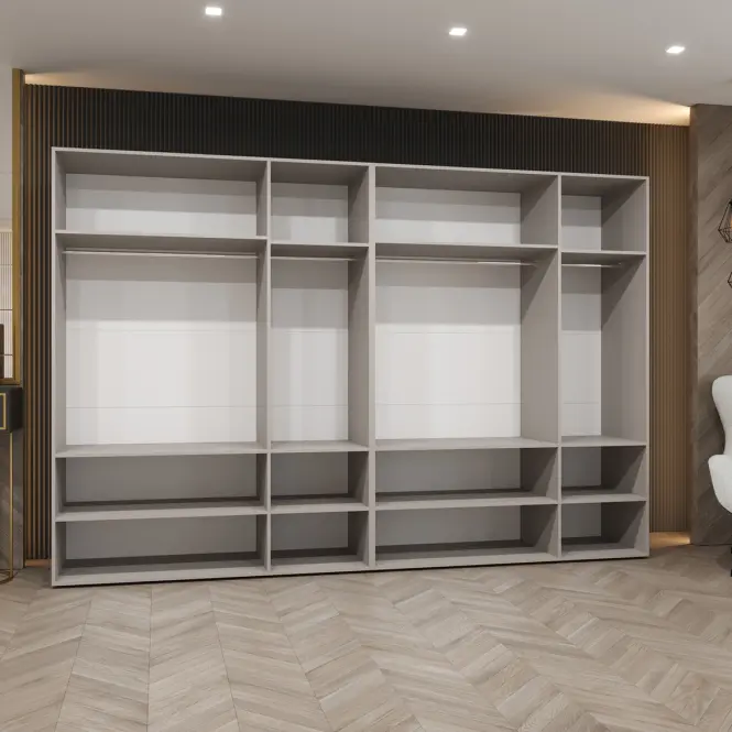 Skriňa Marbella II 300 kašmír/čierna,13