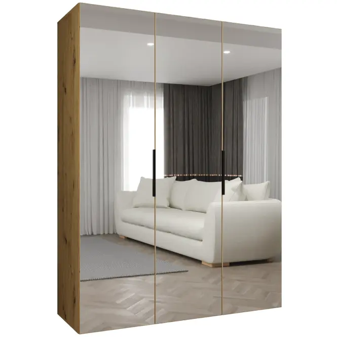 Skriňa Marbella III 150 artisan čierna