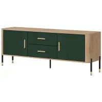 Komoda Dante Rtv Dt01 Dub Cremona/Zelený
